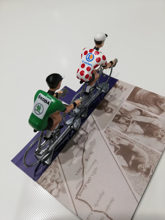 Flandriens Tour de France Polkadot & Green Jersey